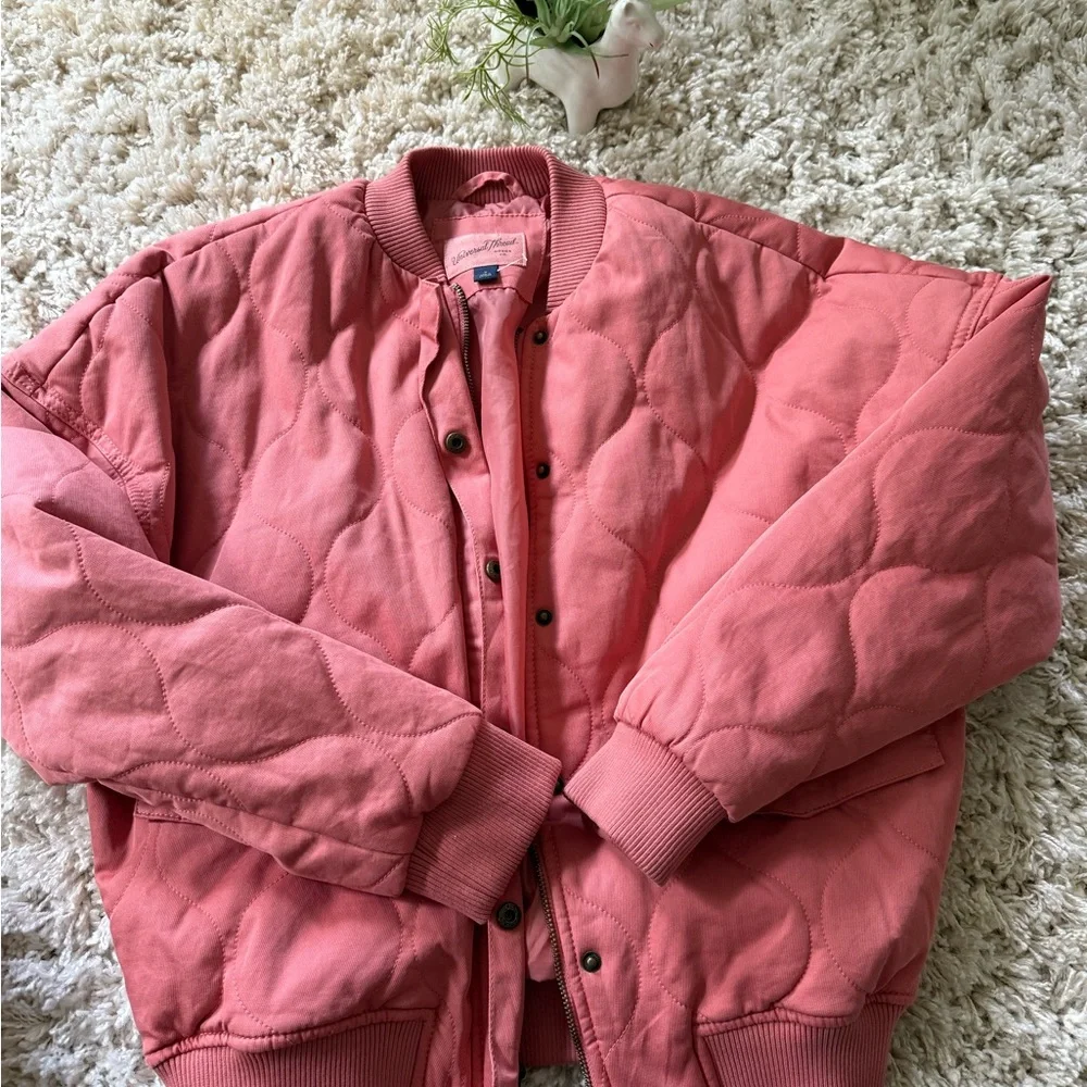 Universal Thread Pink Bomber Jacket - Picture 1 of 7